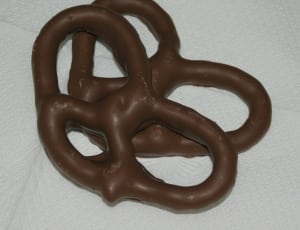 chocolate coated pretzels thumbnail