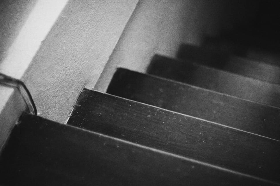 brown wooden stairs preview