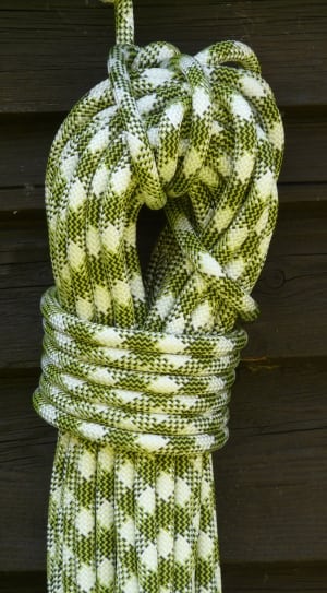 white and green rope thumbnail