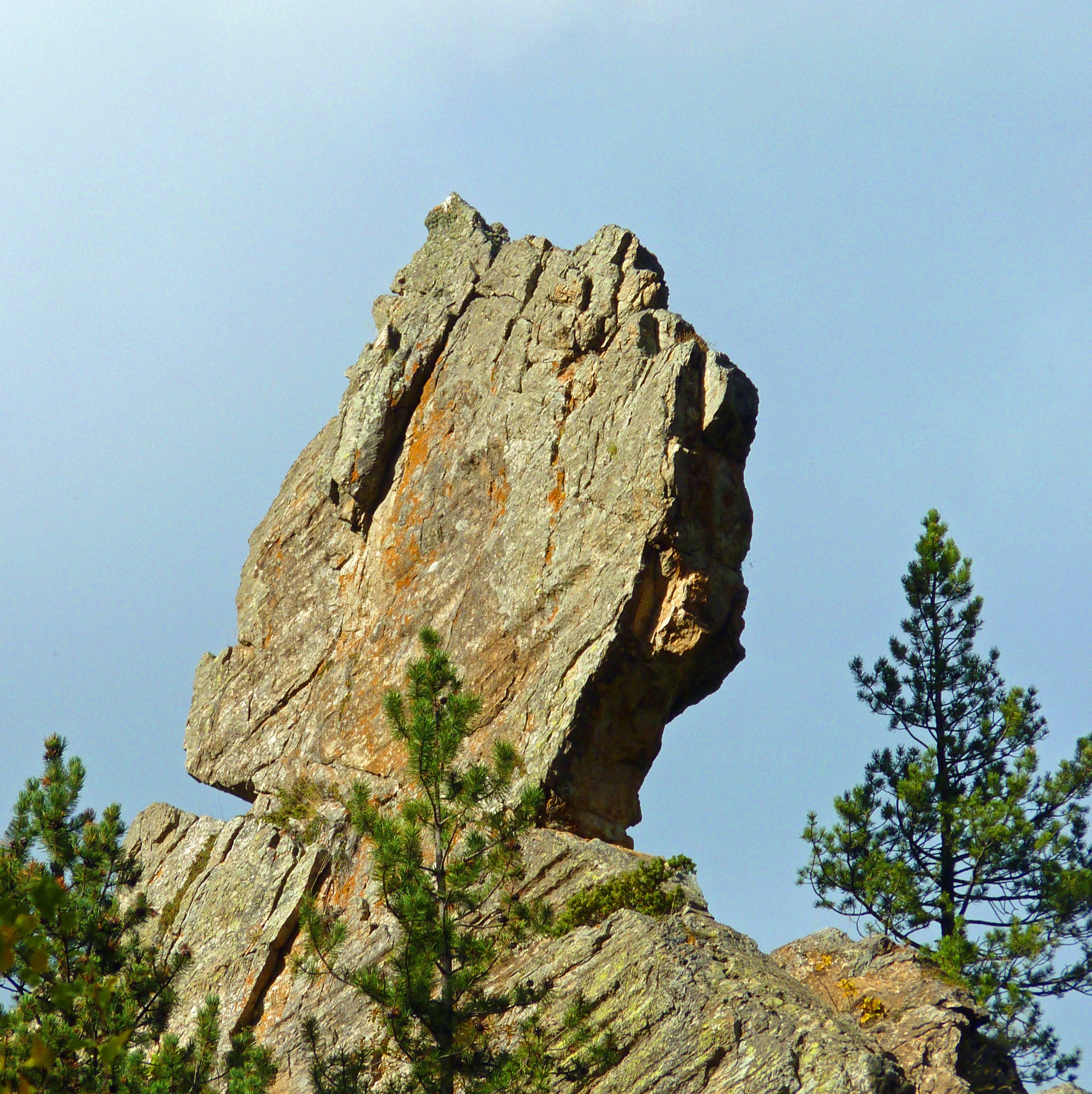 grey and brown rock
