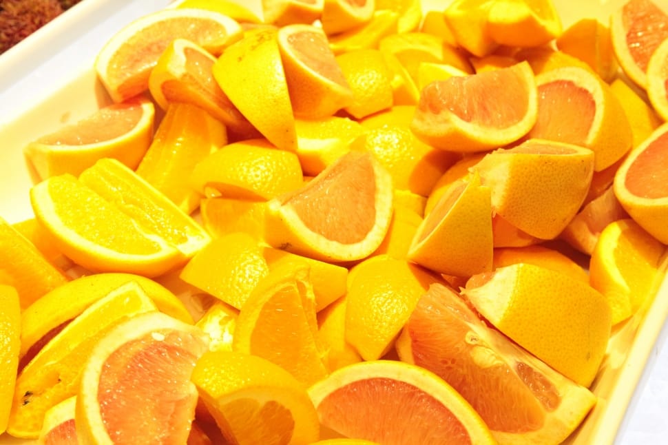 slice orange fruits preview