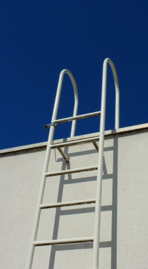 white steel ladder thumbnail