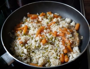 fried rice with peas and beans thumbnail