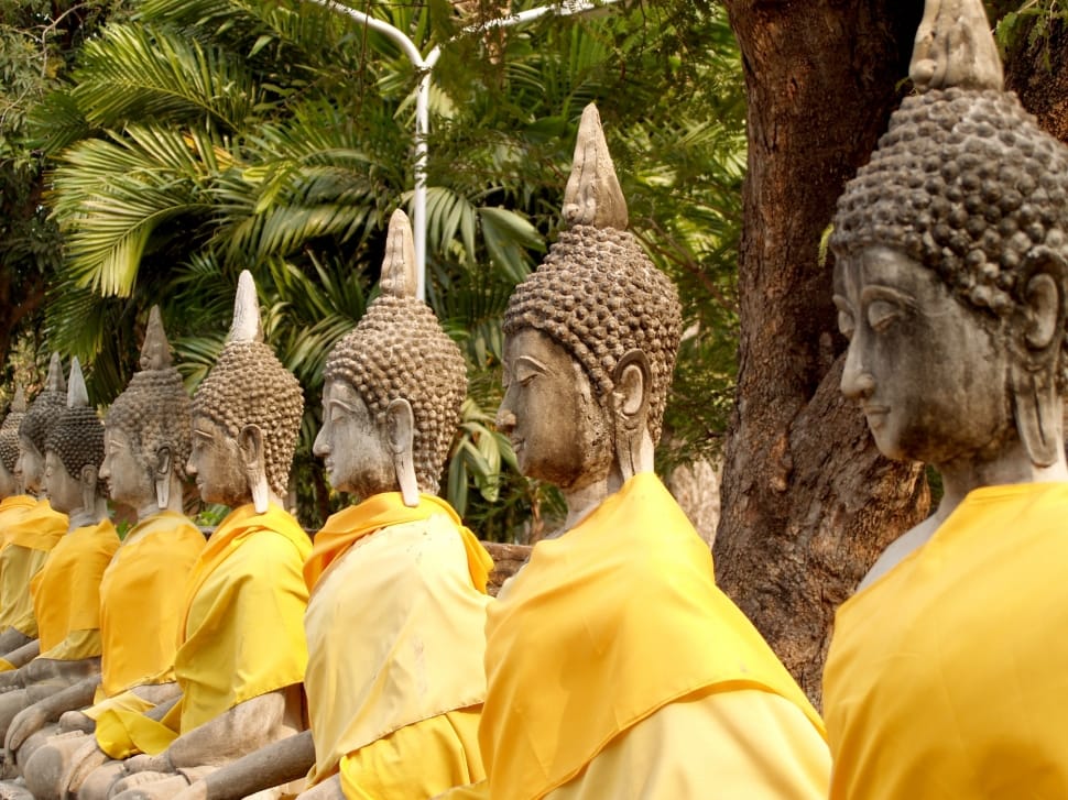 meditating buddha statues preview
