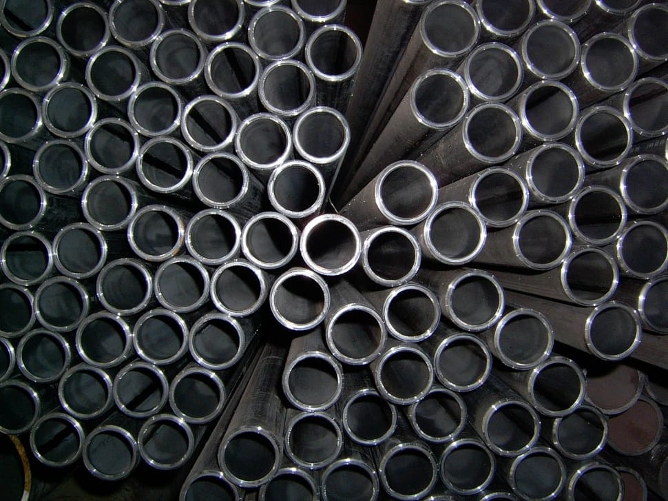 gray metal pipes lot preview