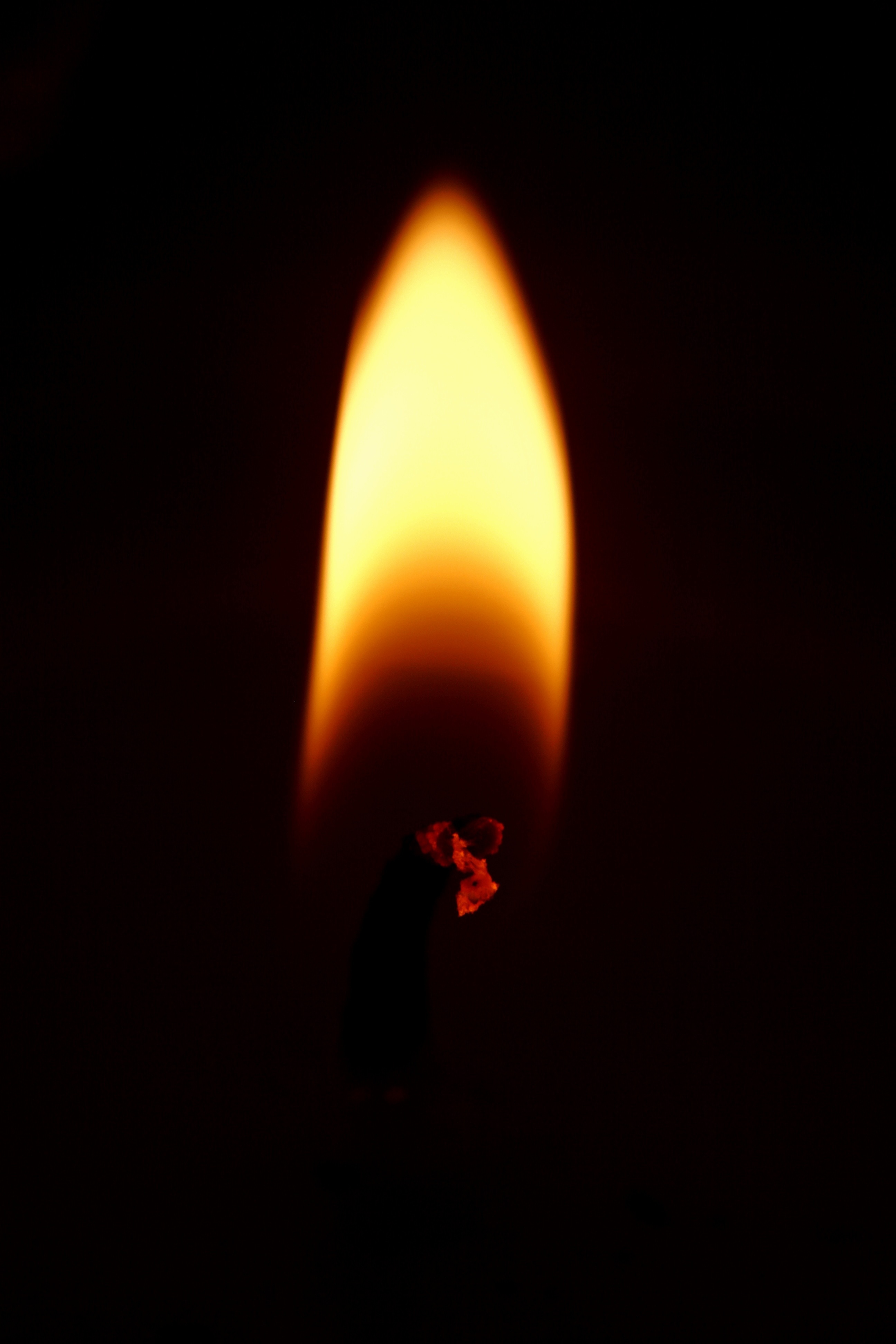 red lighter candle