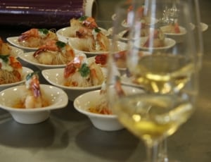 shrimps on white bowl thumbnail