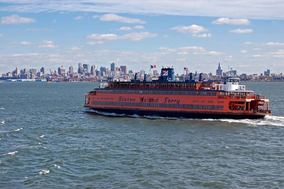 orange stoten island ferry preview
