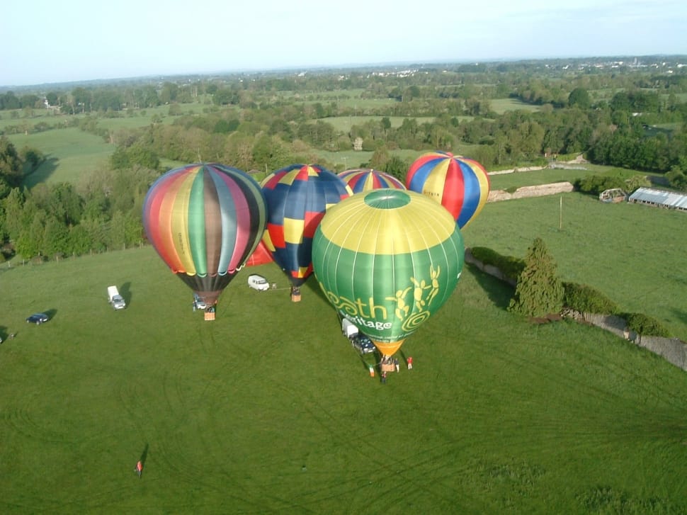 5 hot air balloons preview