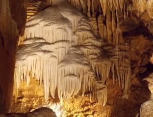 white and brown stalactites thumbnail