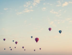hot air balloons during daytime thumbnail