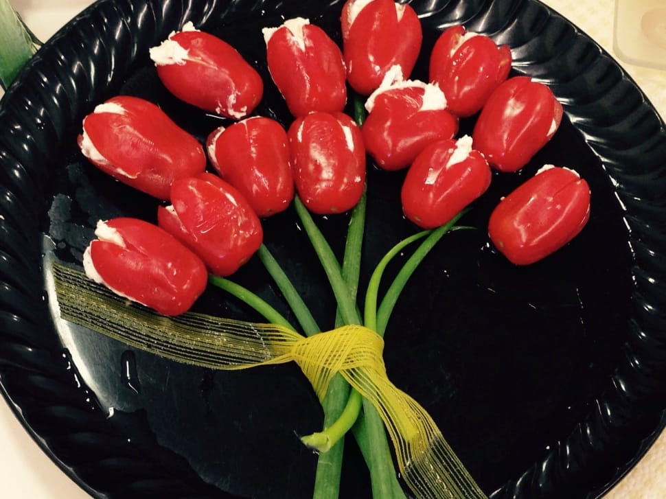plum tomatoes stuffed with cheese preview