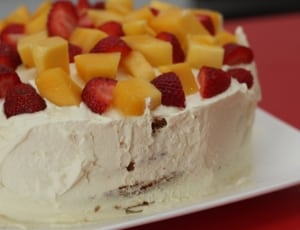 white yellow and red cake thumbnail