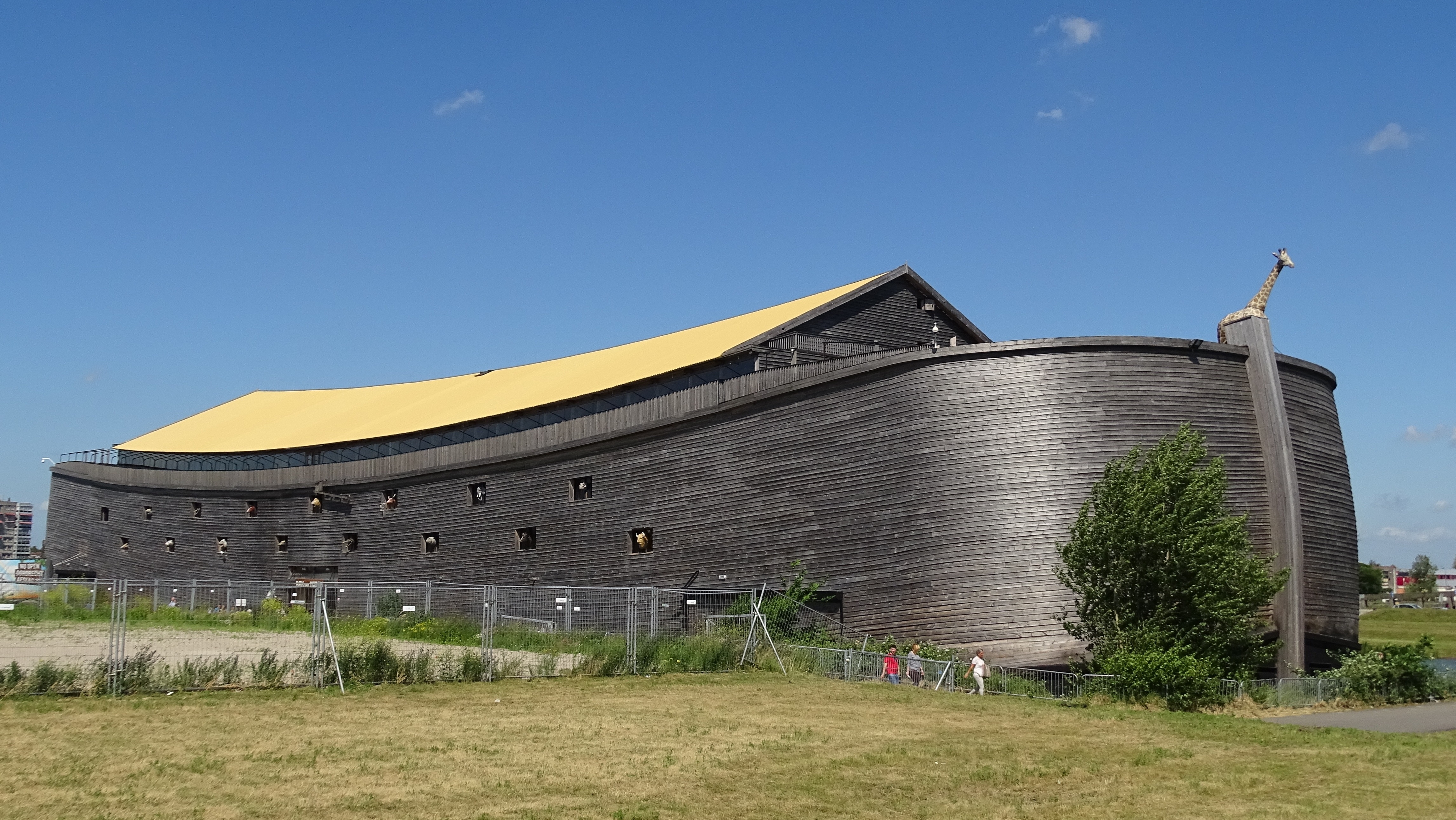 black wooden ark