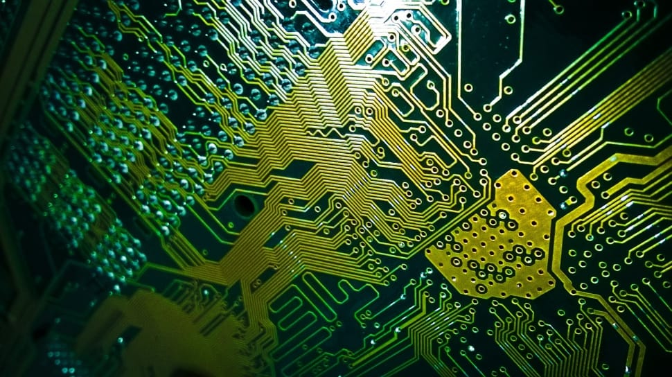 black and gold circuit board preview
