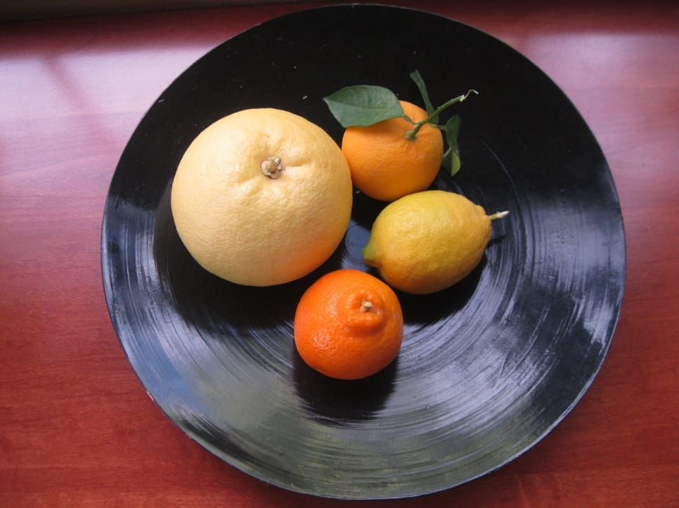 tangerine, orange, lemon and citrus fruits preview