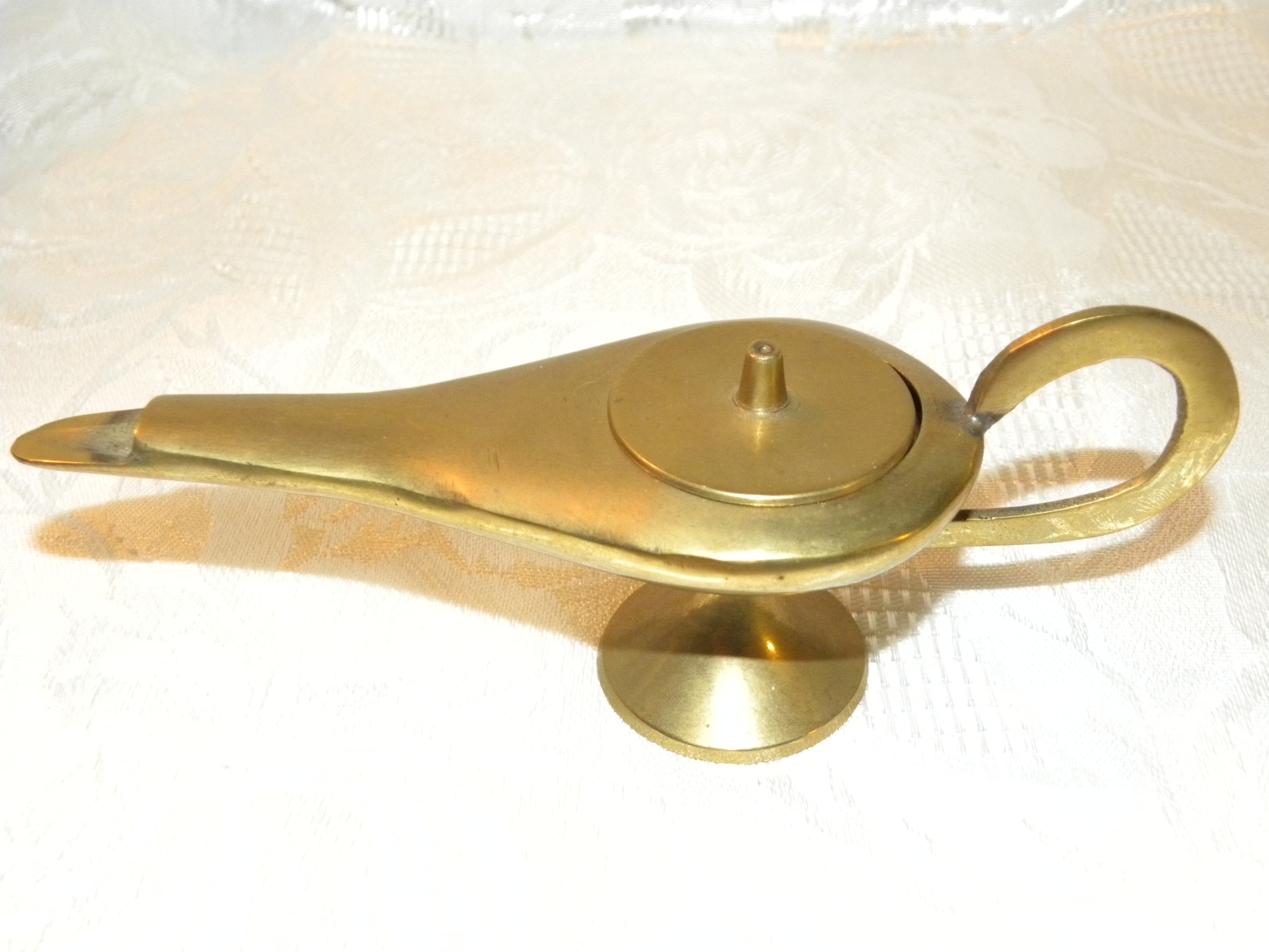 brass genie lamp