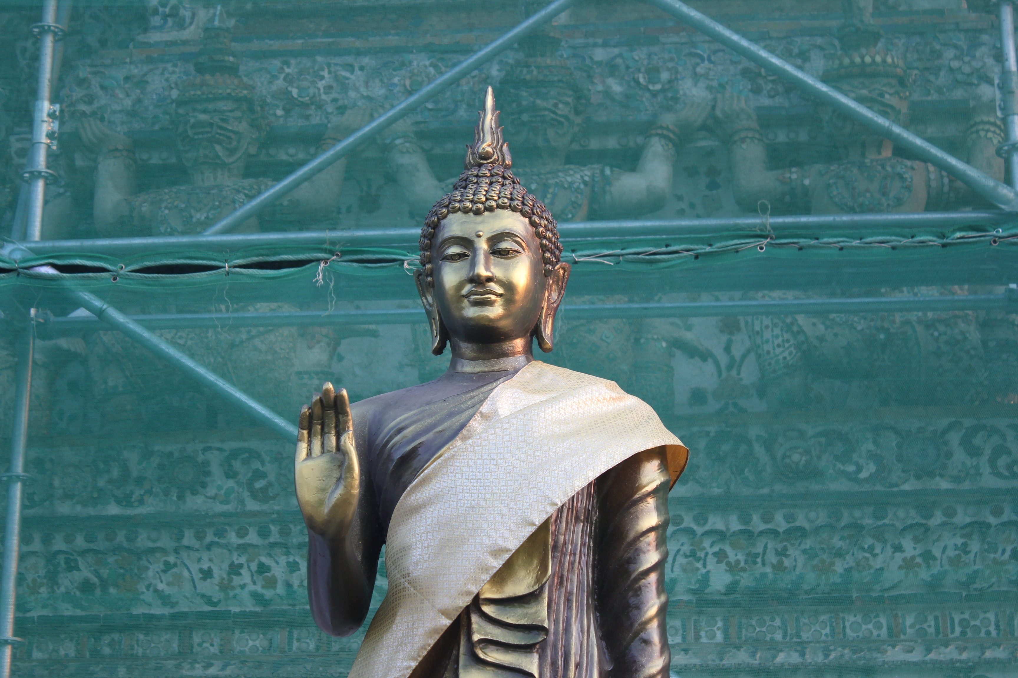 buddha standing statue