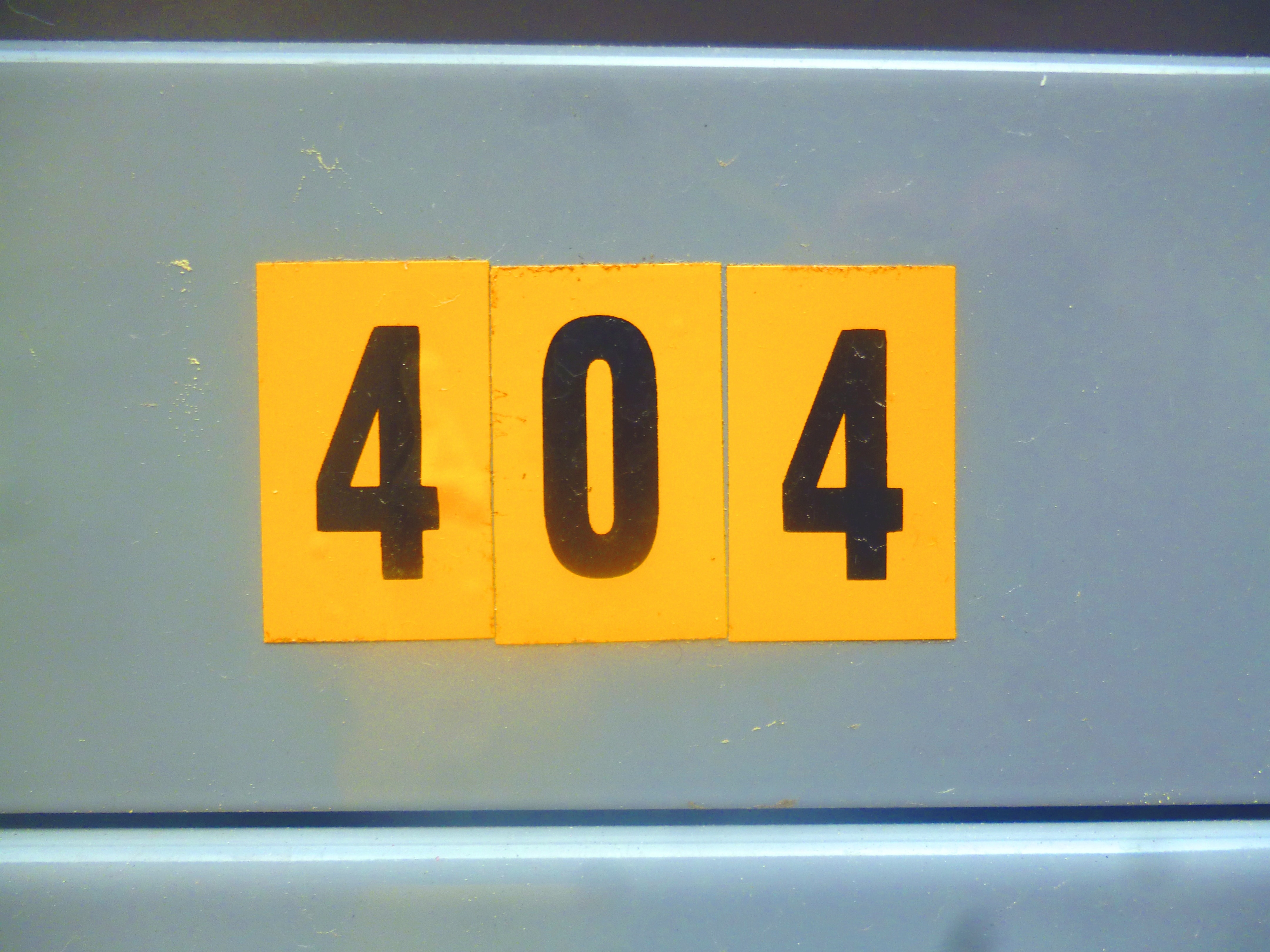 404 number cards
