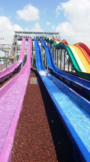 pink blue green yellow and red slides thumbnail
