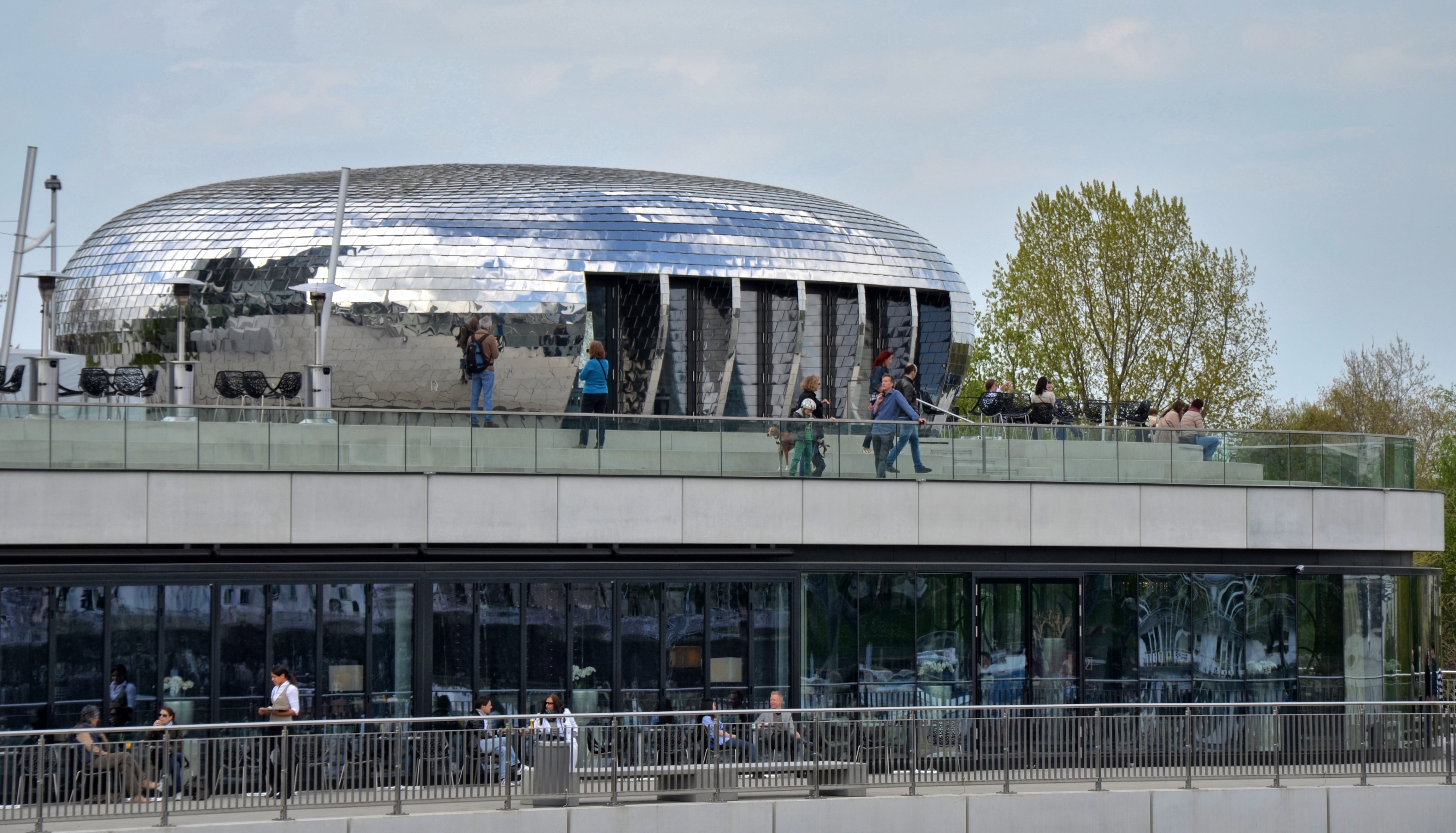 stainless steel dome