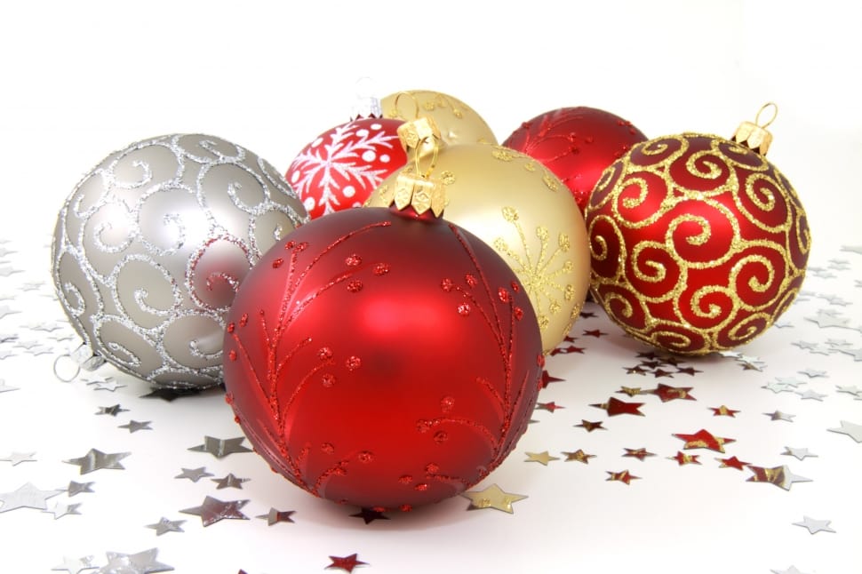 assorted color baubles free image | Peakpx