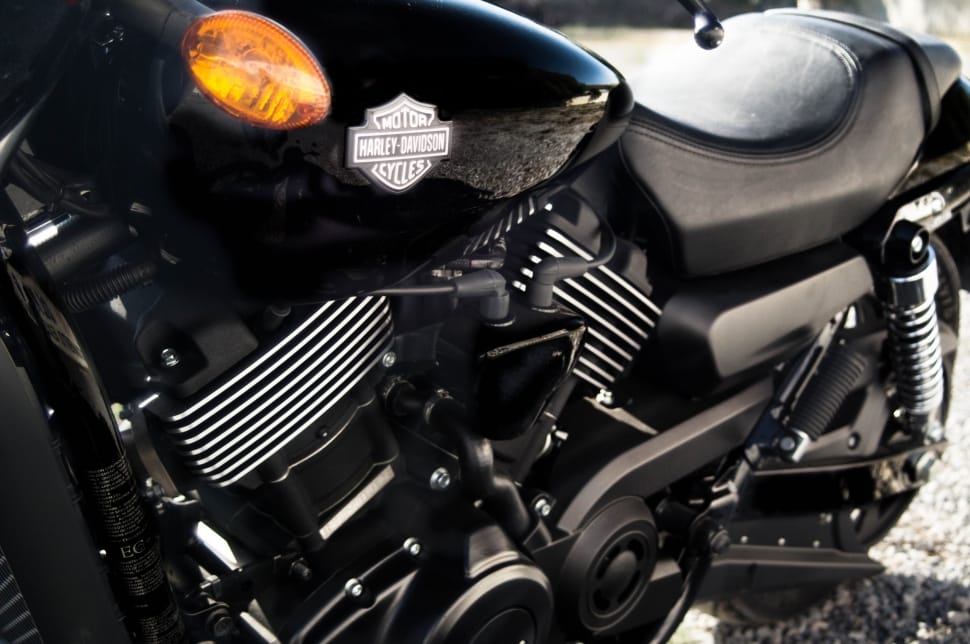 black harley davidson motorcycle preview