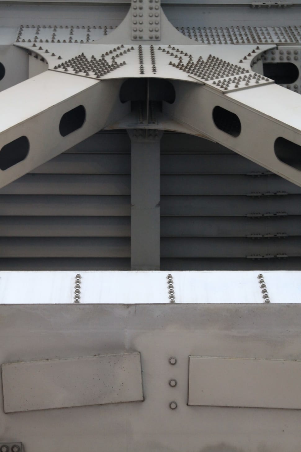 white metal suspension bridge parts preview