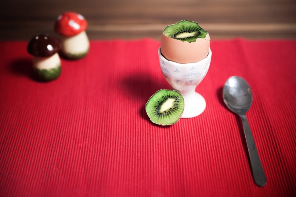 green fruit on eggshell preview