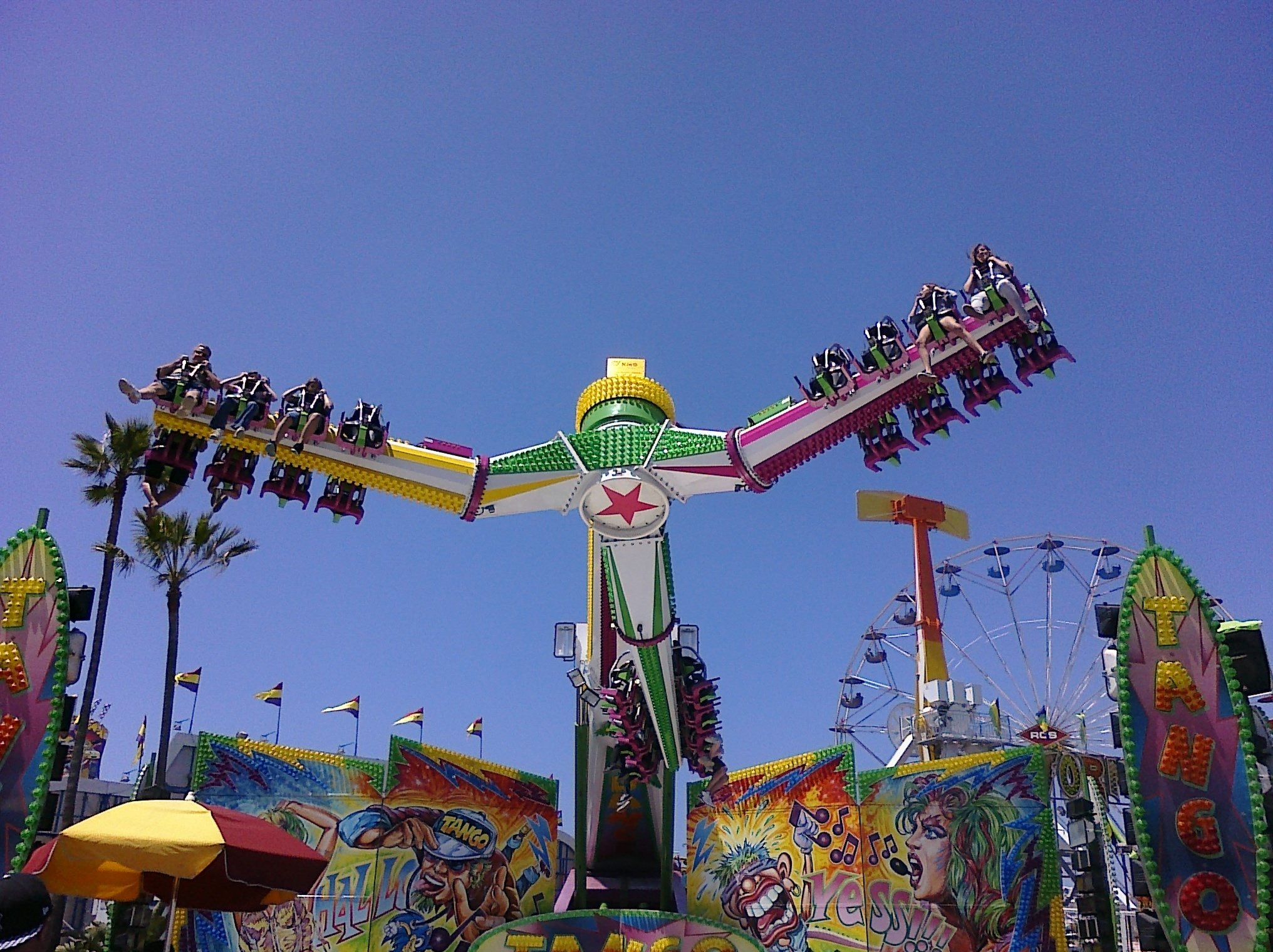 1366x768 Wallpaper Amusement Park Peakpx