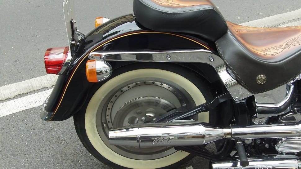 black and brown cruiser motorcycle preview