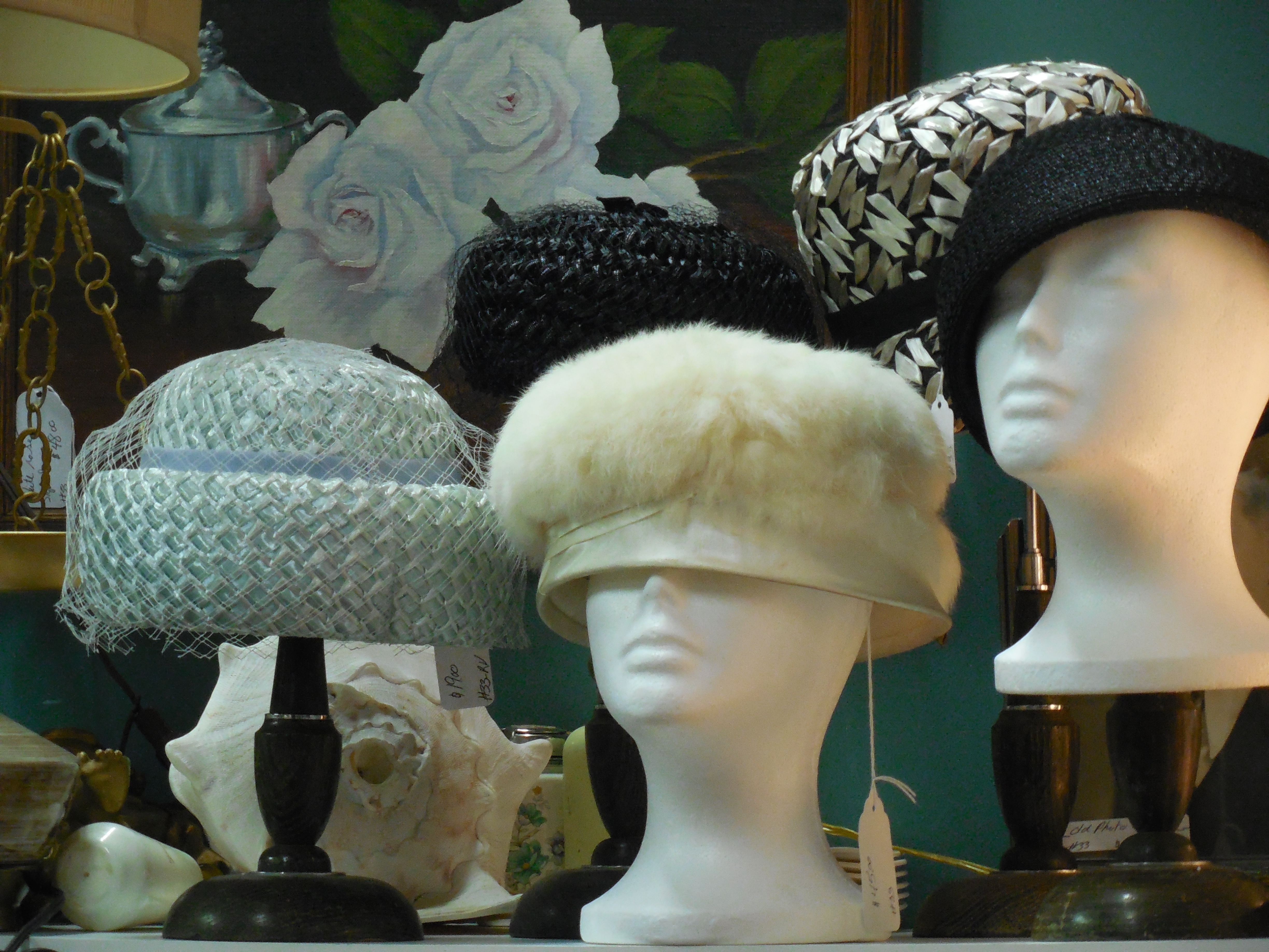 assorted women's hat