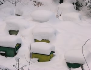 snow village miniature thumbnail