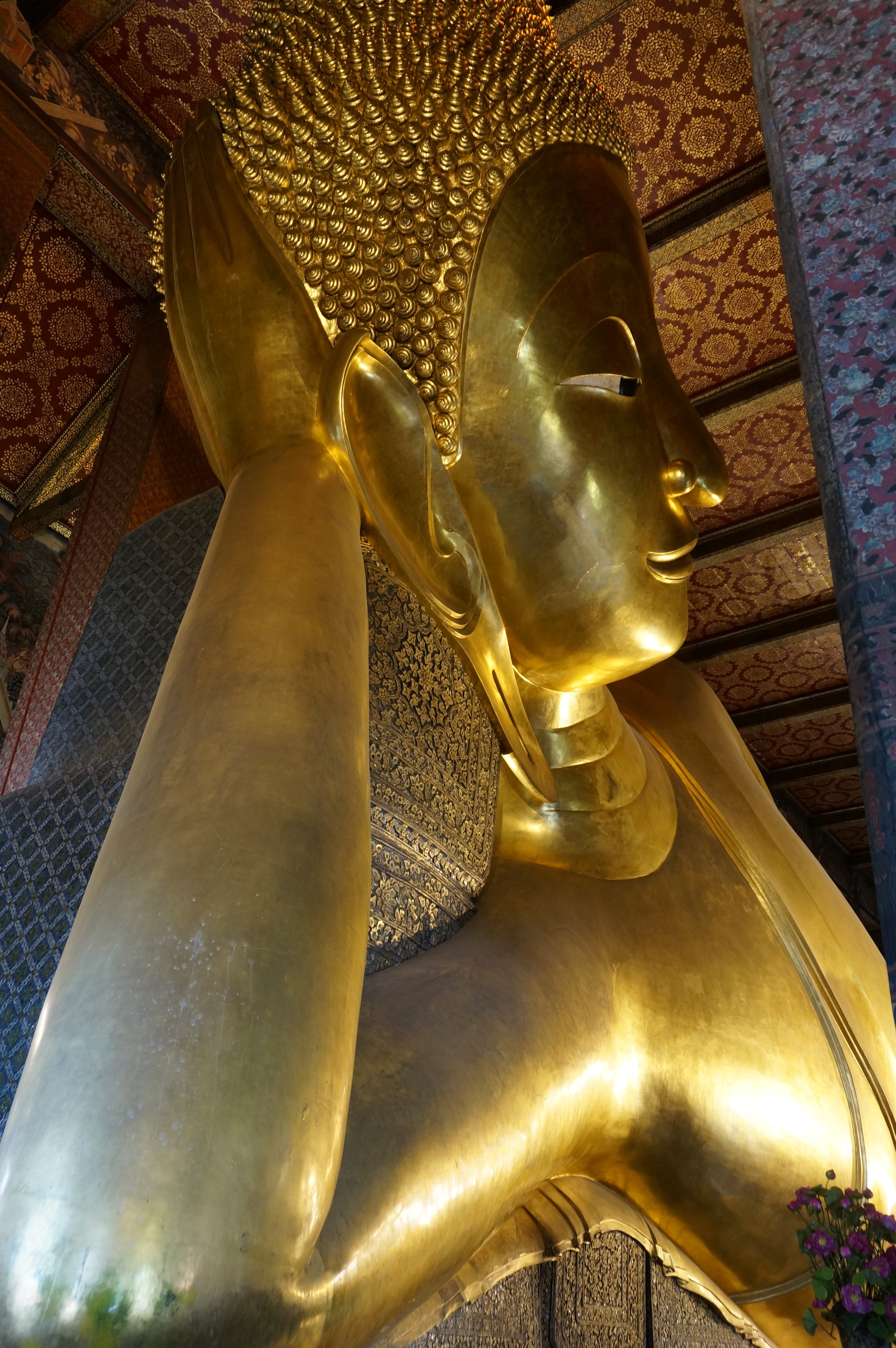 brass buddha figurine