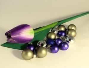 purple petal flower and accessories thumbnail