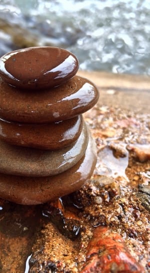 5 stack of rock with water thumbnail