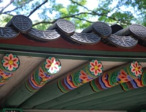brown and gray wooden japanese roof thumbnail