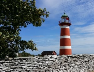 red and white lighthouse thumbnail