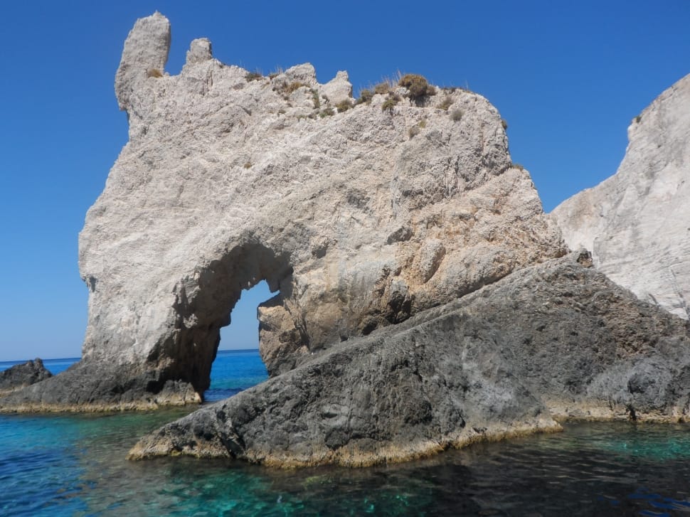 Zakynthos, Greece, Blue Caves, The Rocks, rock - object, rock formation preview