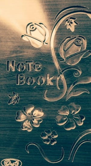 notebook floral decor thumbnail