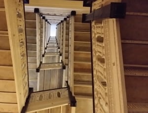 brown wooden staircase thumbnail