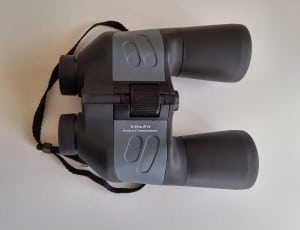 black and gray binoculars thumbnail
