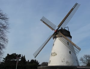 white and black windmill thumbnail