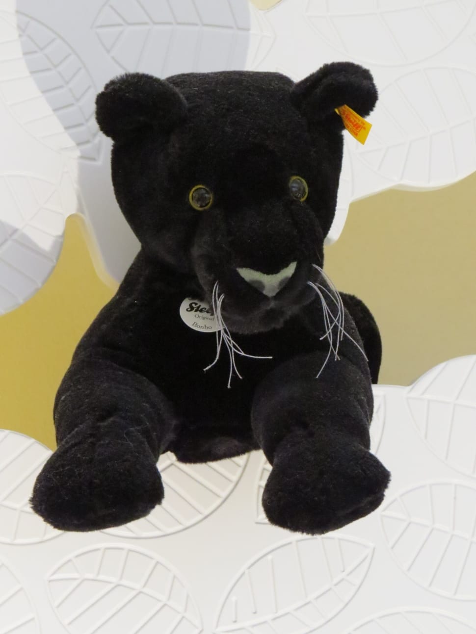 black panther cuddly toy