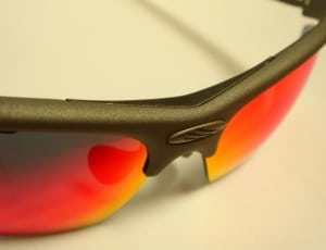 black framed sport eyewear thumbnail