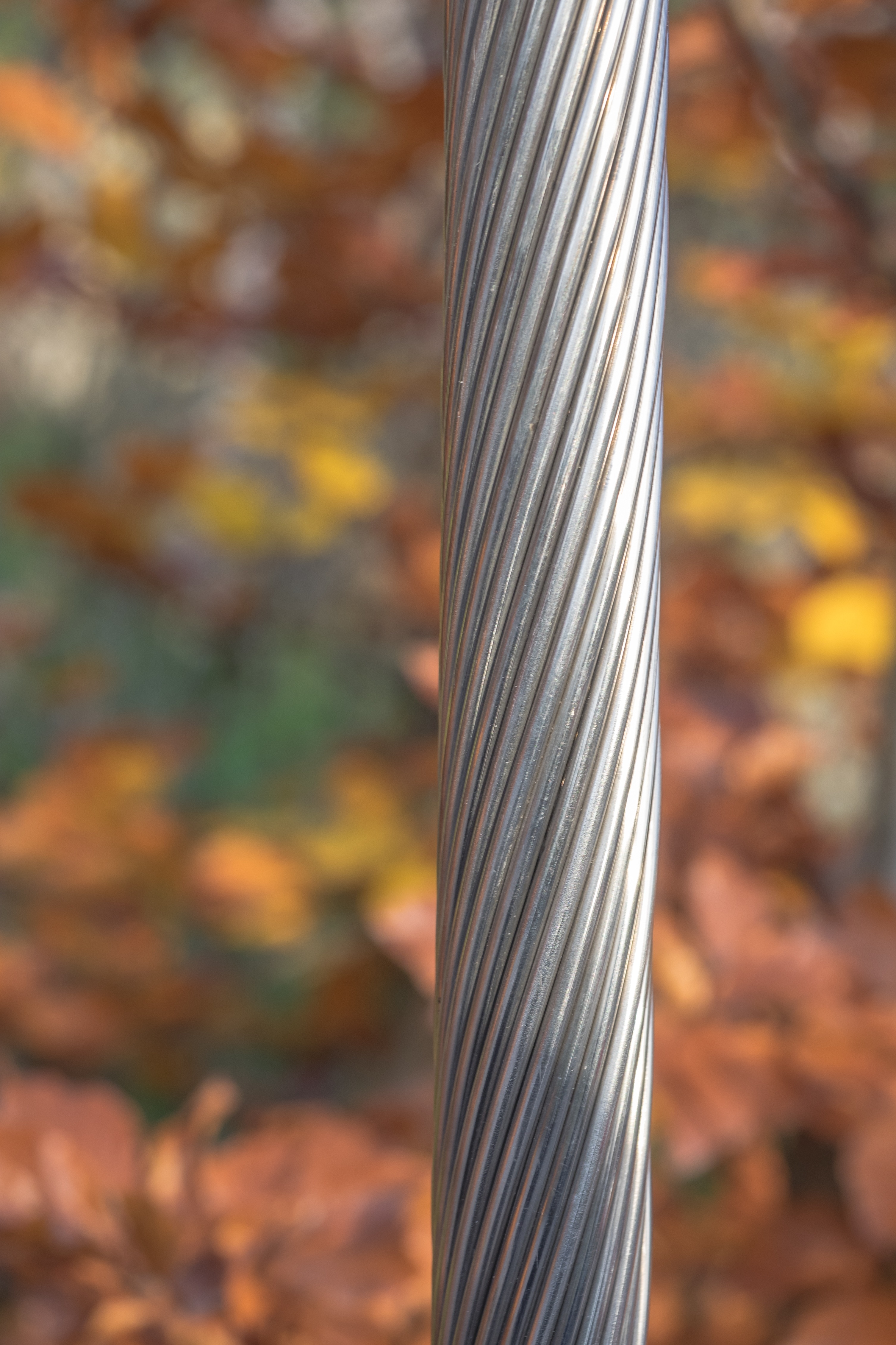 gray metal rod