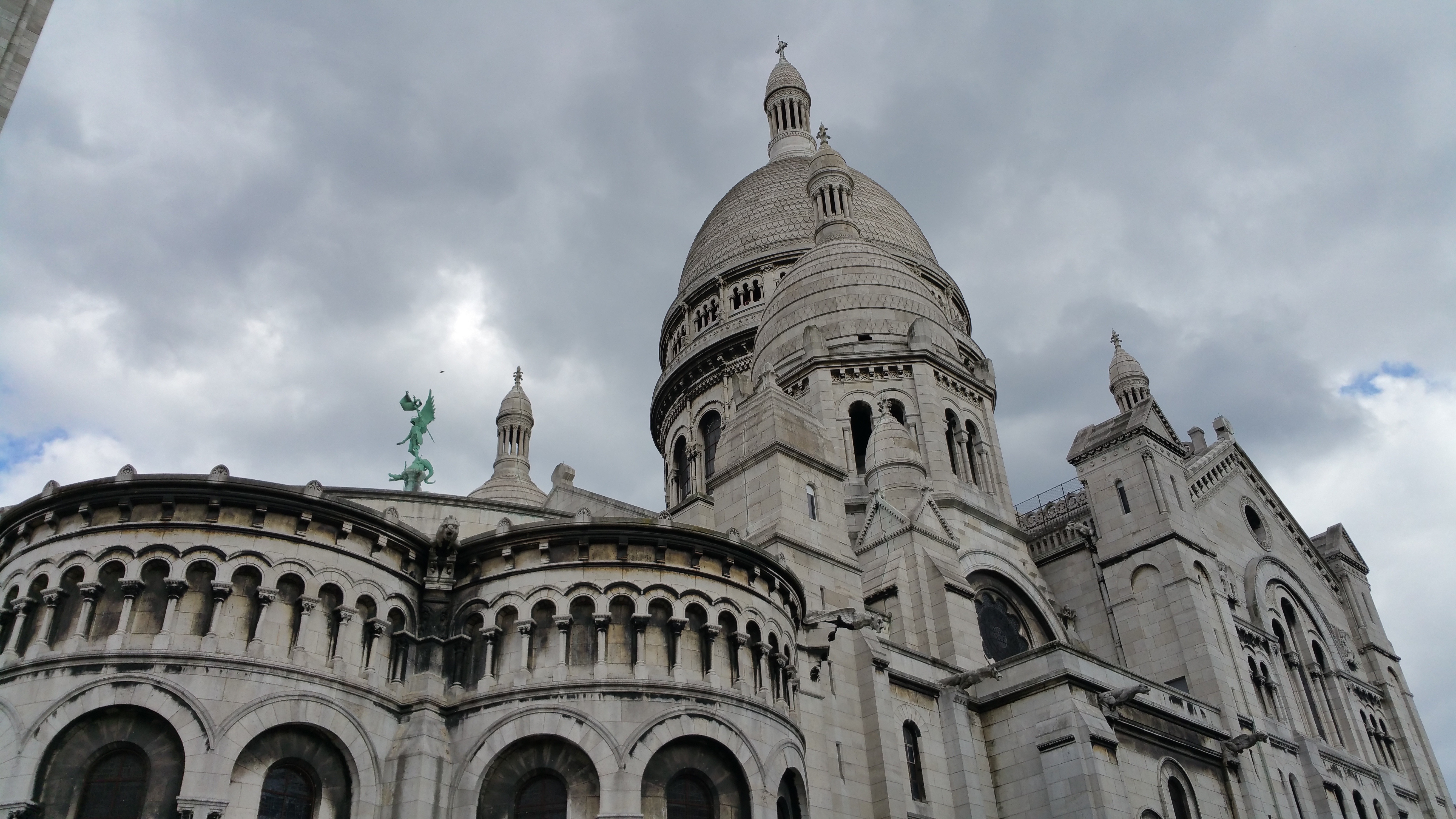 white concrete dome