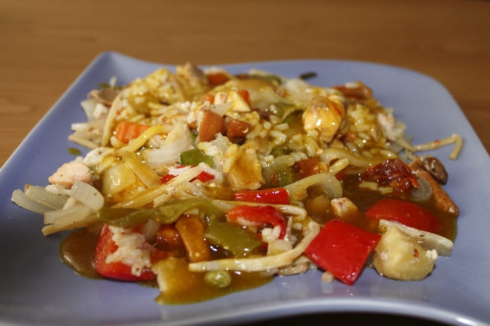 rice with vegetables preview