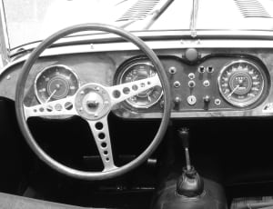 car steering wheel and dashboard thumbnail