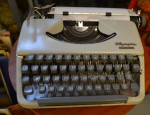 grey and black typewriter thumbnail